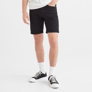 Black H&M Mens shorts NEVER WORN